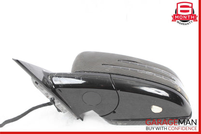 10-13 Mercedes W212 E63 E550 Front Left Driver Side Mirror Door Rear View OEM