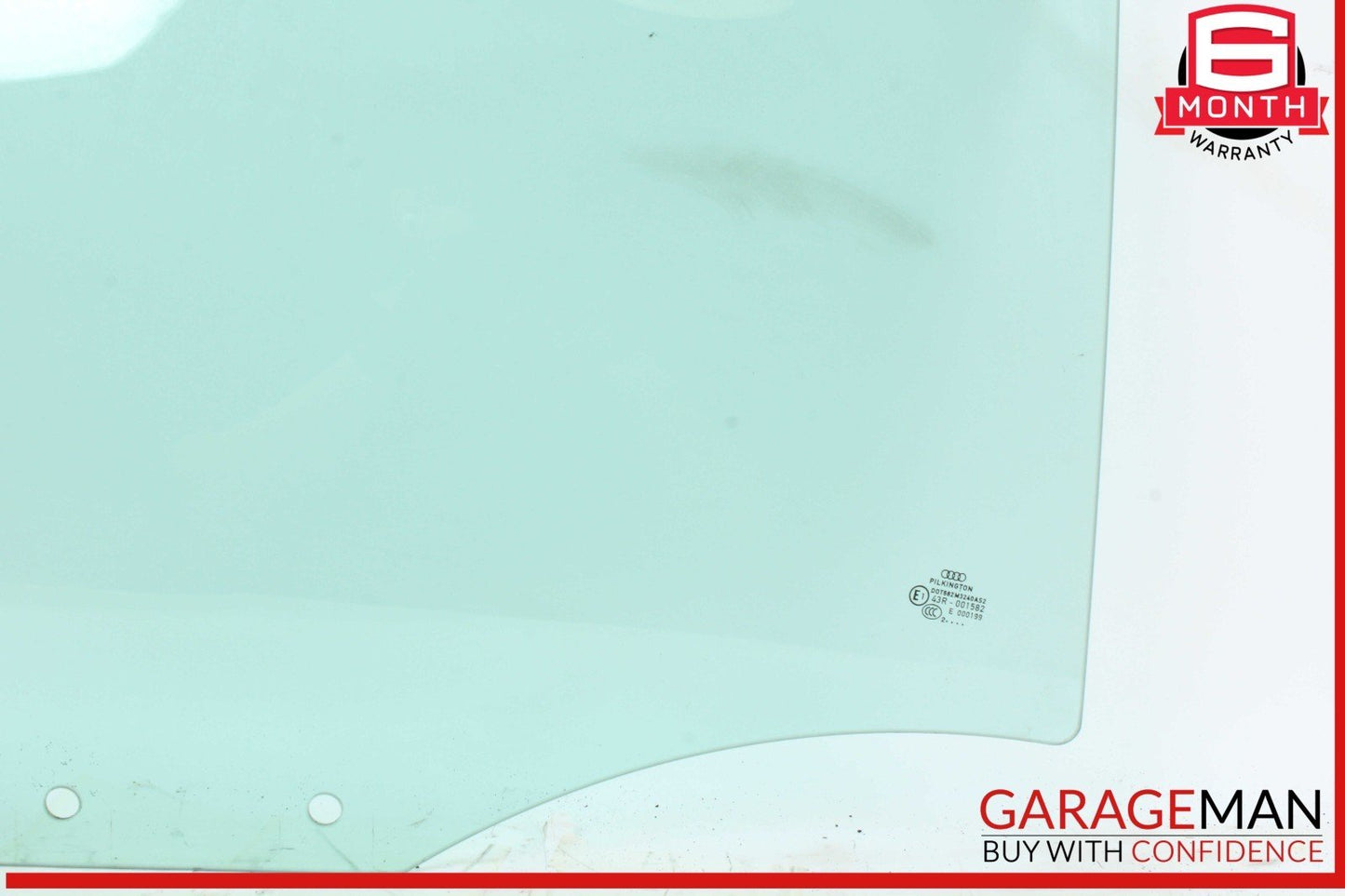 09-16 Audi A4 S4 Rear Right Passenger Side Door Window Glass OEM