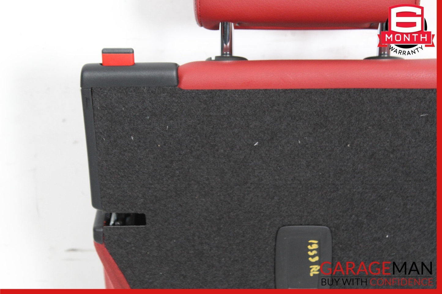 15-20 Audi S3 A3 Rear Left Driver Side Upper Seat Cushion Red OEM