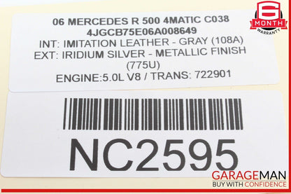 03-12 Mercedes W251 R500 4MATIC Front Right Side Seat Control Module OEM