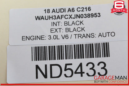12-18 Audi A6 A7 Rear Right Passenger Side Door Lock Latch Actuator OEM