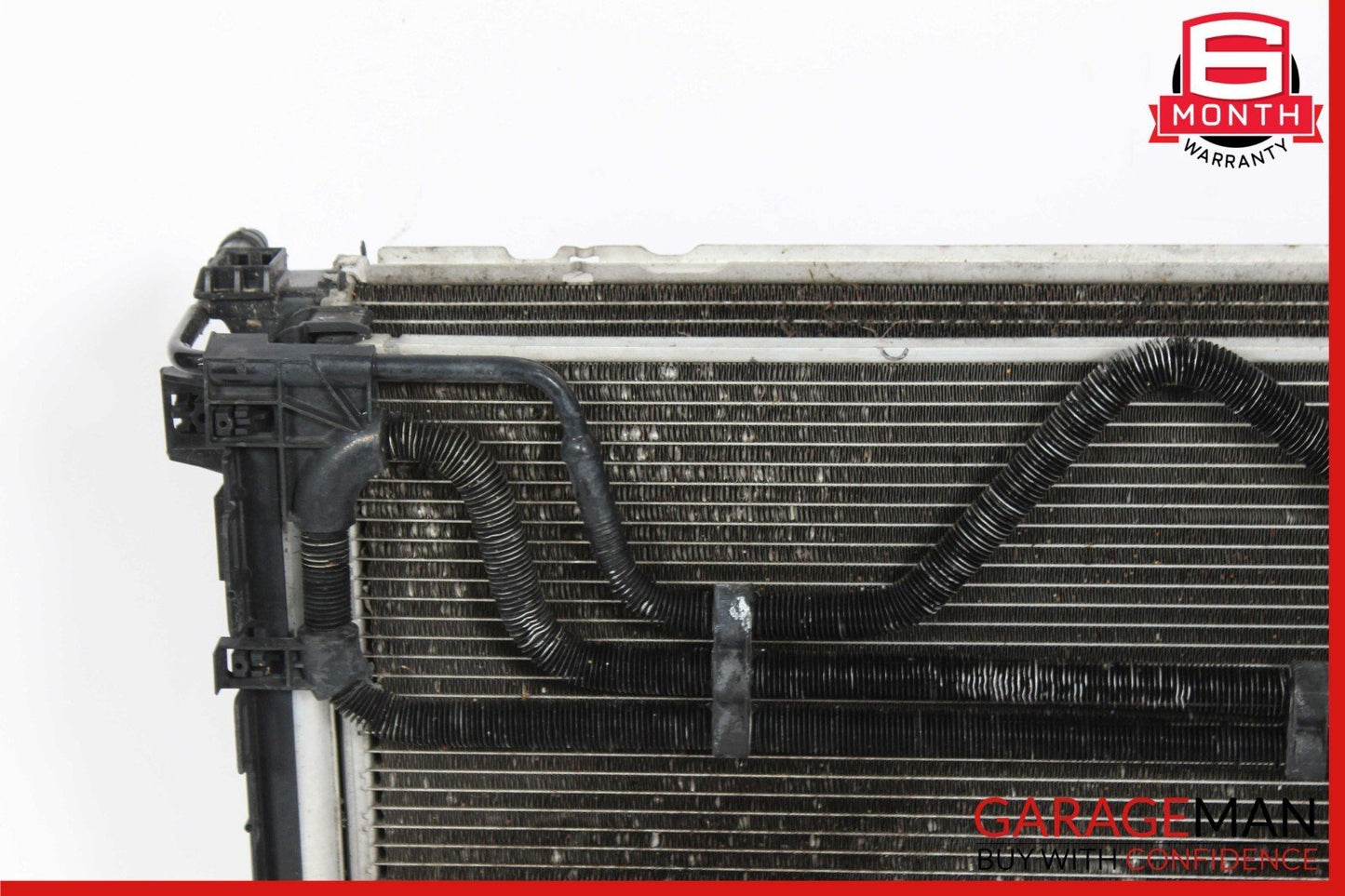12-15 Mercedes R172 SLK250 1.8 Engine Cooling Radiator AC Air A/C Condenser Assy