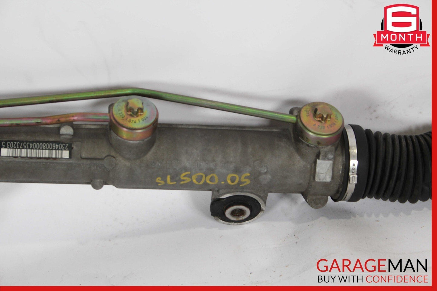 03-06 Mercedes R230 SL500 SL55 AMG Power Steering Rack And Pinion 23011011003