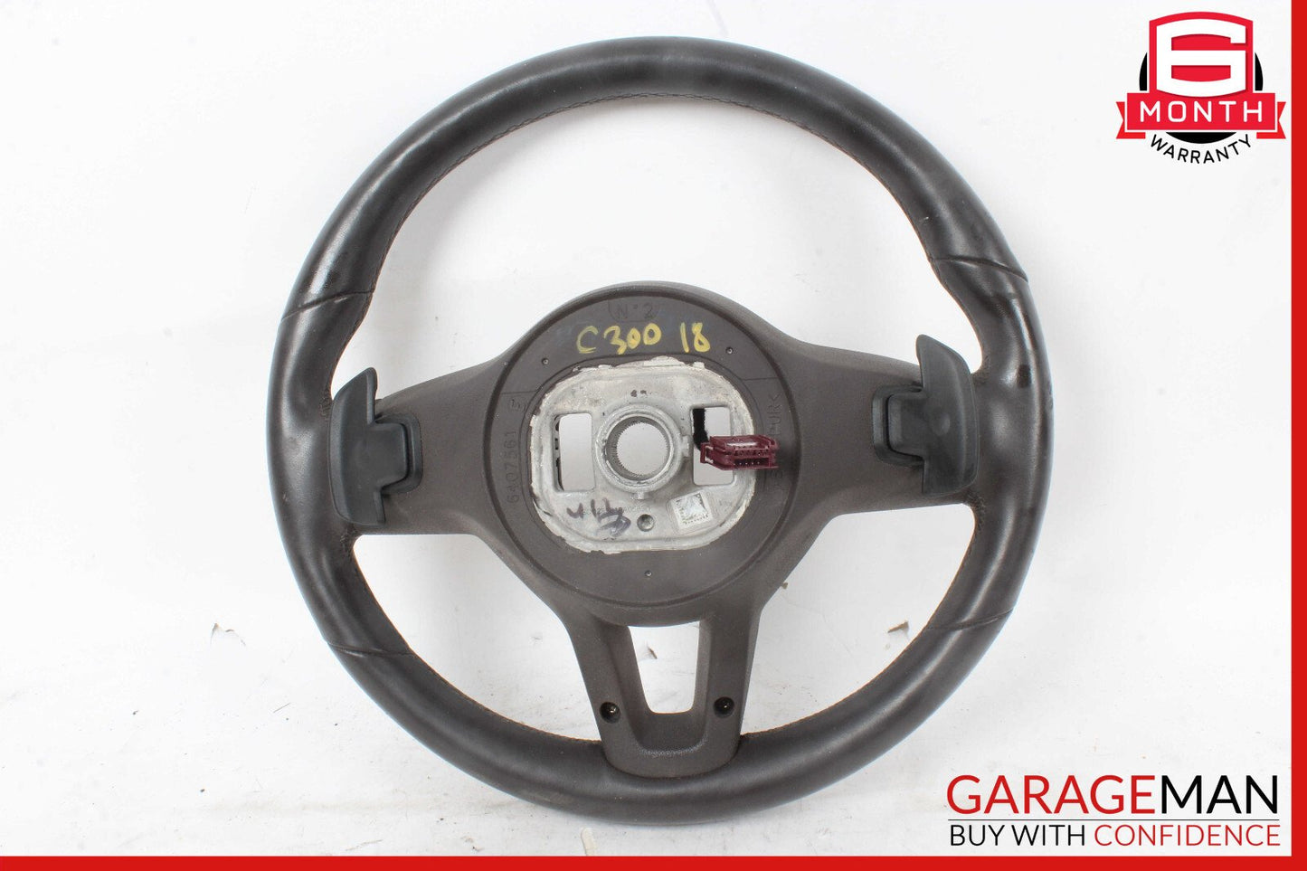 18-21 Mercedes W205 C300 E350 Steering Wheel OEM