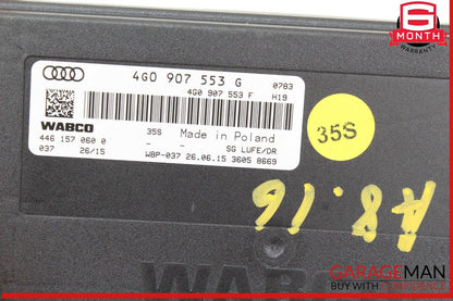 12-18 Audi A8 S7 A6 A7 RS7 Active Air Suspension Control Module 4G0907553G OEM