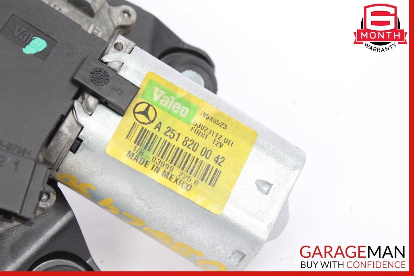 06-19 Mercedes X164 GL450 ML350 Rear Glass Windshield Wiper Motor 2518200042 OEM