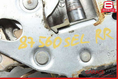 86-91 Mercedes W126 560SEL 420SEL Rear Right Side Door Lock Latch Actuator OEM
