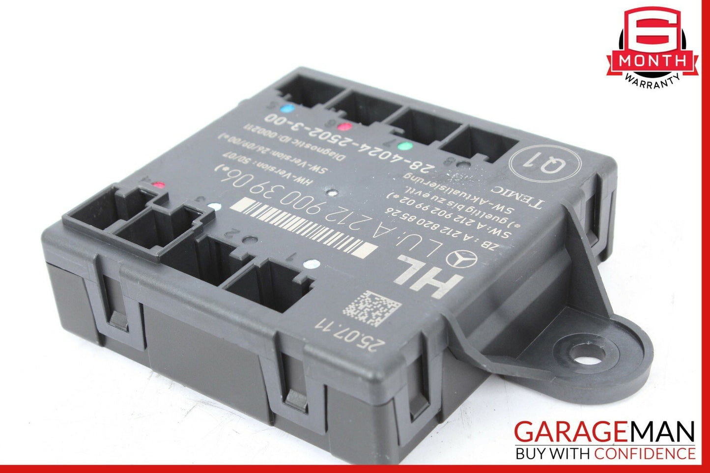 08-14 Mercedes W204 C250 C300 C350 Rear Left Side Door Control Module Unit
