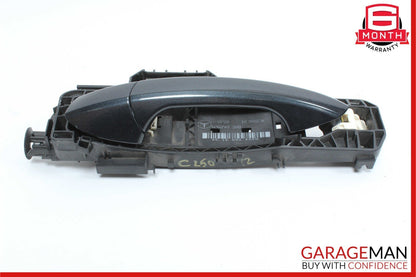 12-14 Mercedes W204 C250 Rear Left Side Exterior Door Handle Magnetite Black