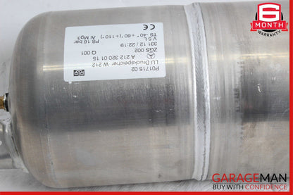 10-16 Mercedes W212 E63 AMG E550 Air Tank Suspension Pressure Reservoir OEM