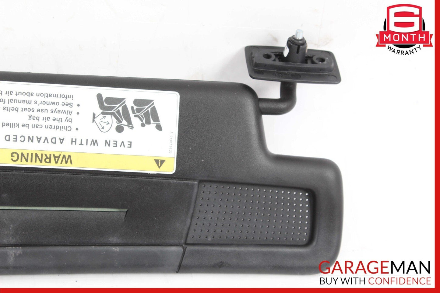 12-20 Mercedes R172 SLK250 Front Left Side Sun Visor Shade Sunvisor Cover OEM