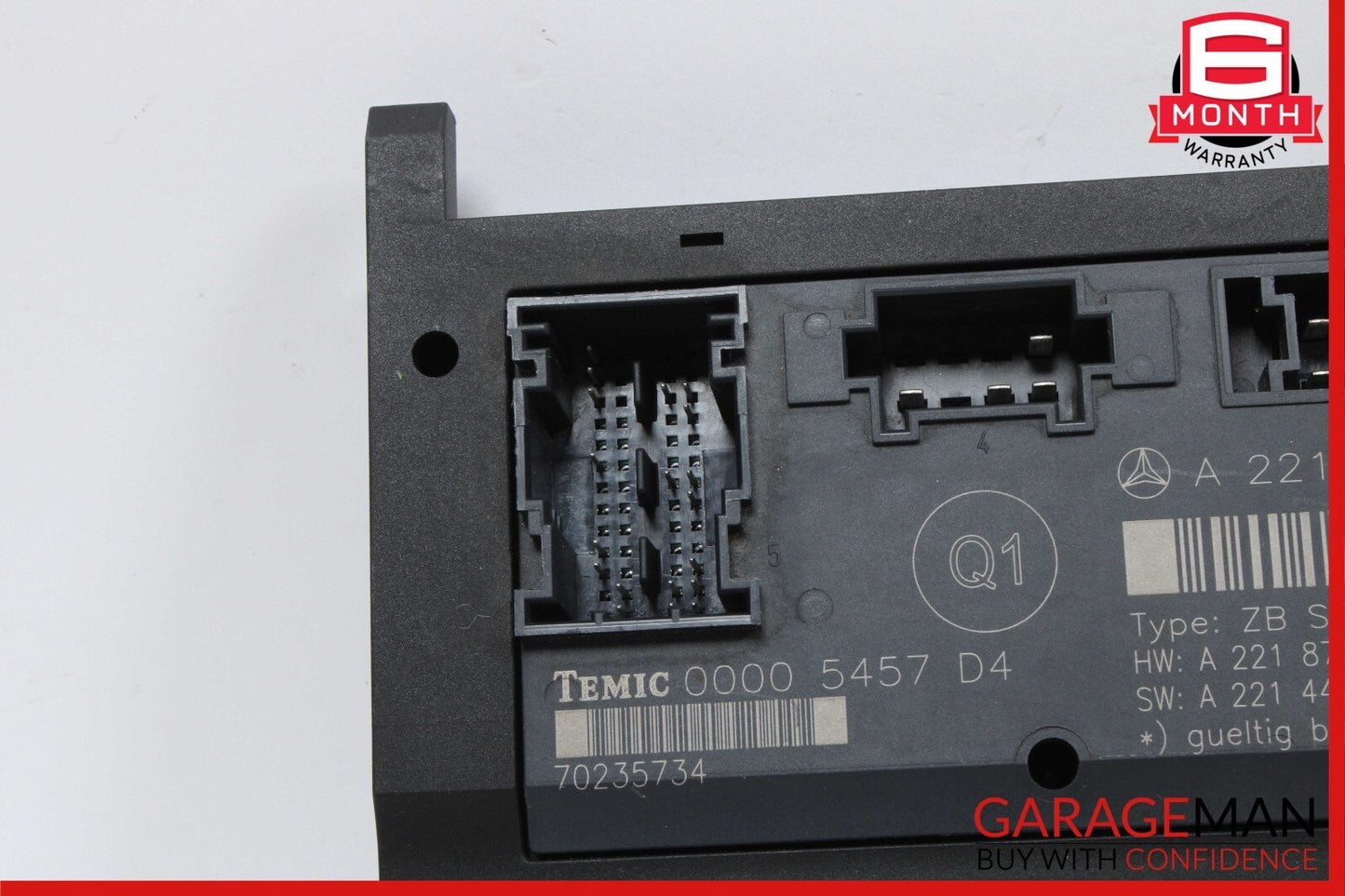 07-13 Mercedes W221 S550 Front Right Side Under Seat Controller Module Unit