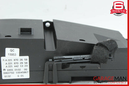 07-14 Mercedes W221 S550 CL550 A/C AC Heater Temperature Climate Control Switch