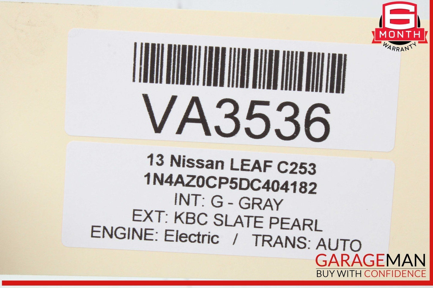 13-17 Nissan Leaf Rear Trunk Lid Lock Latch Actuator 90502ZN90A OEM