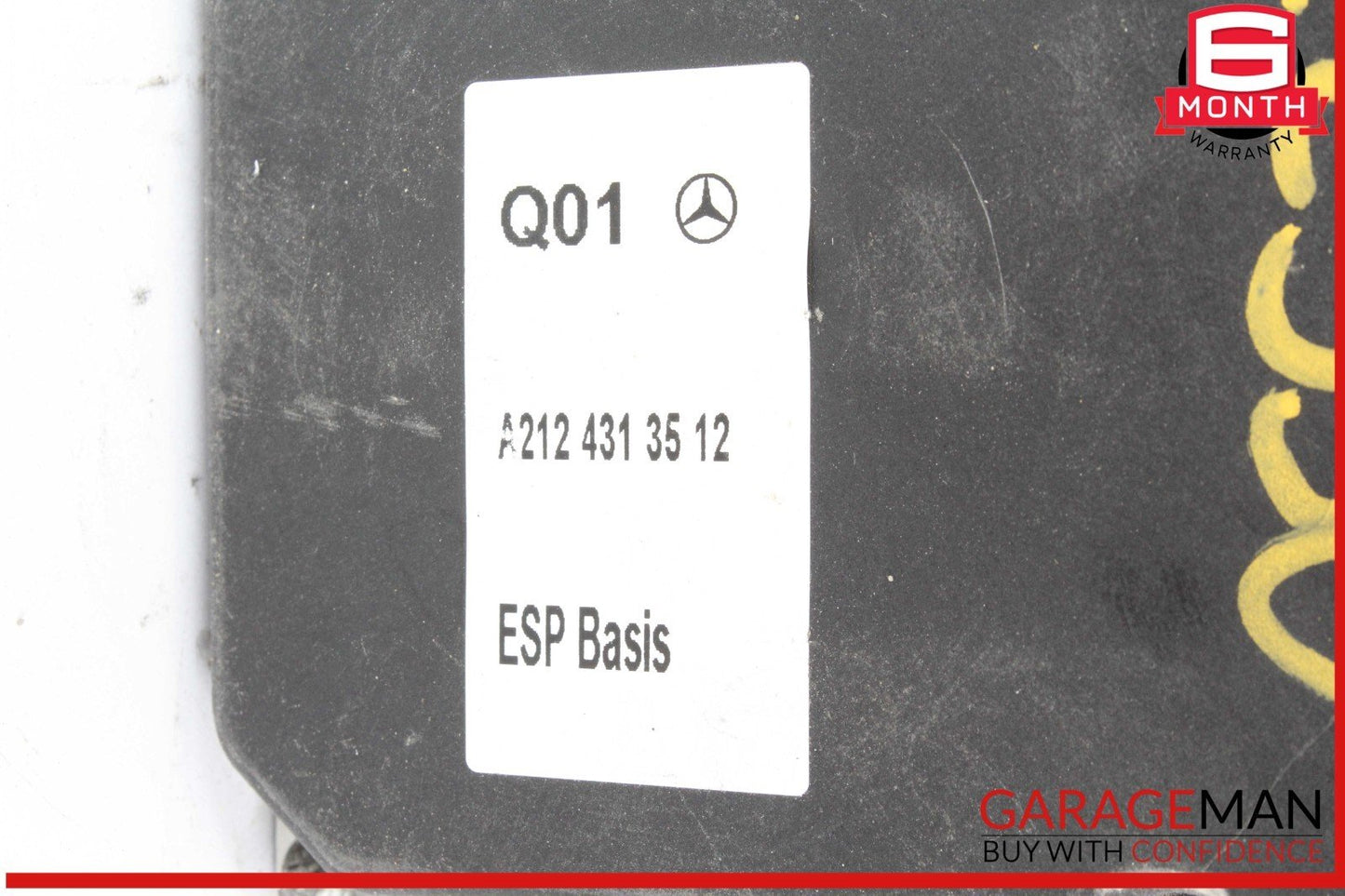 10-16 Mercedes W212 E350 ABS Brake Hydraulic Pump Control Module Unit