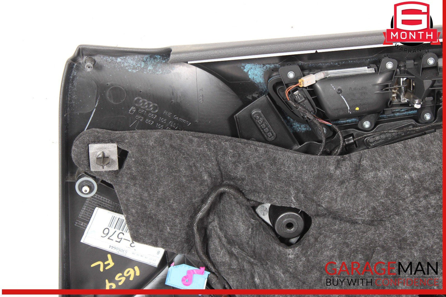 2013-2016 Audi S4 Left Front Door Trim Panel 8K1867105