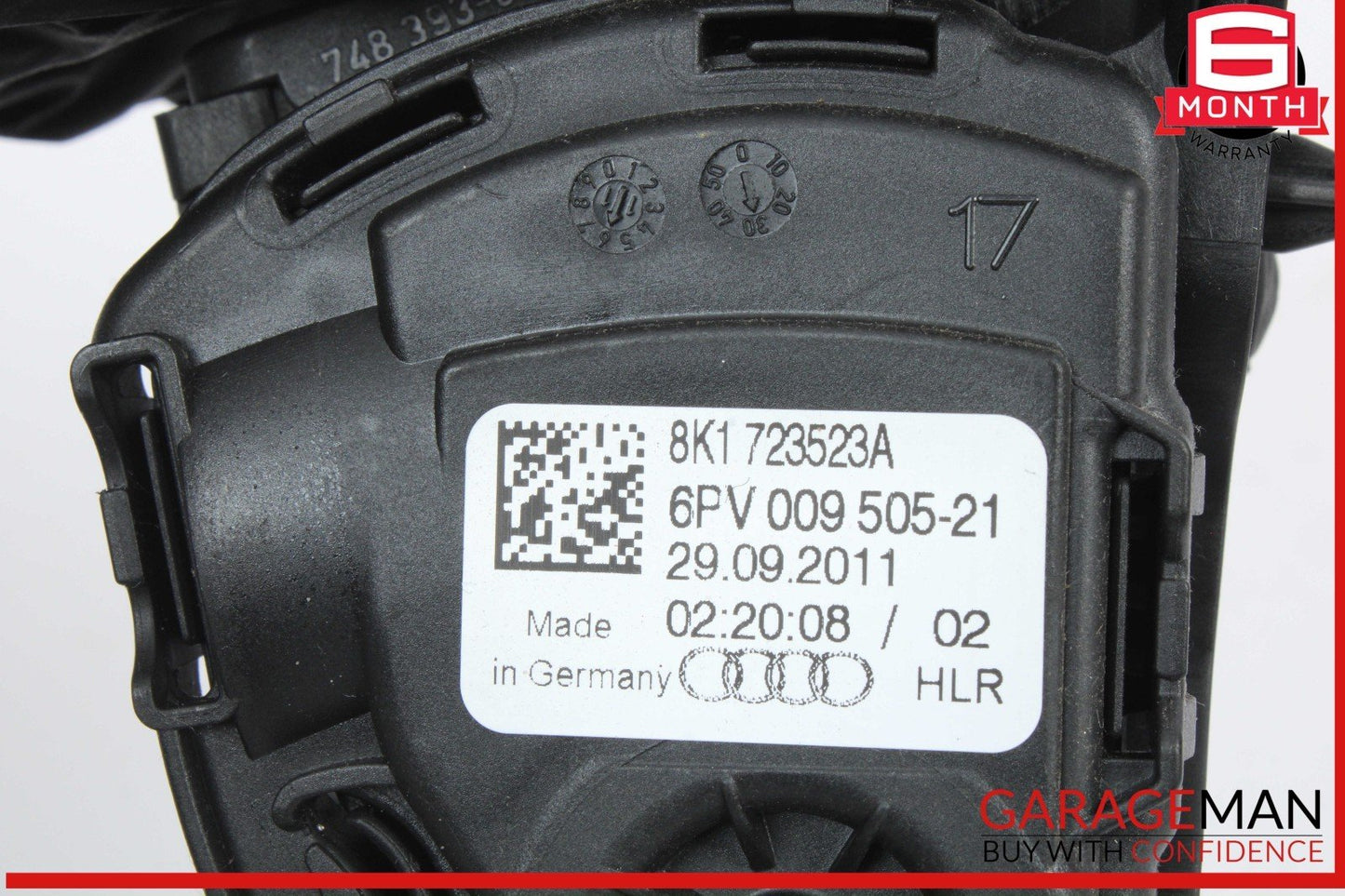 09-18 Audi S5 A4 A6 A7 S6 S7 A8 S8 Gas Accelerator Throttle Pedal 8K1723523A OEM