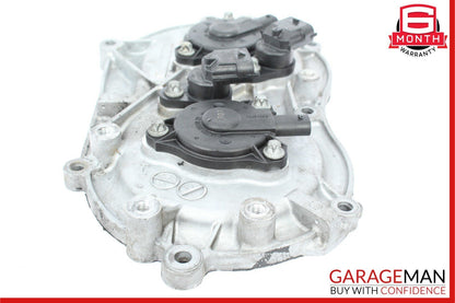 05-13 Mercedes W212 E350 Front Left Side Engine Timing Chain Cover Plate OEM