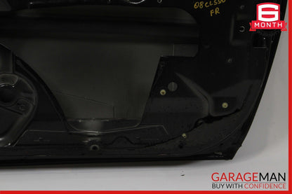 07-14 Mercedes W216 CL550 CL65 Front Right Side Exterior Door Shell Panel Black