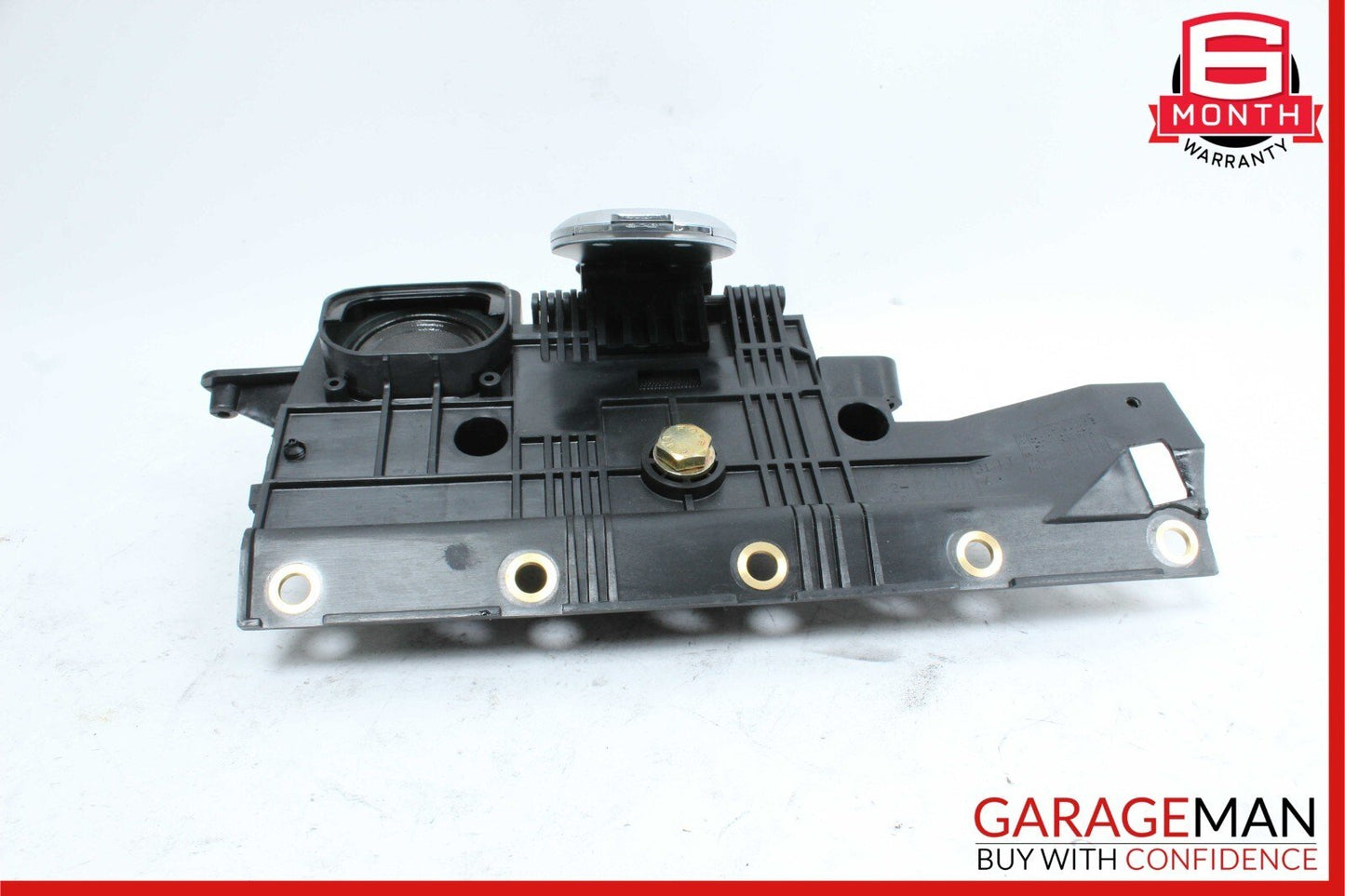 03-08 Mercedes R230 SL500 Rear Left Seat Belt Retractor Luggage Speaker Assembly