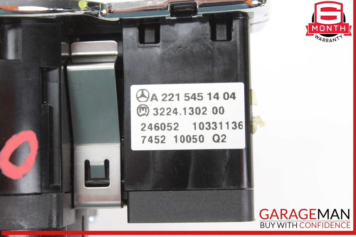 07-14 Mercedes W216 CL550 Headlight Switch Night Vision Control Module OEM