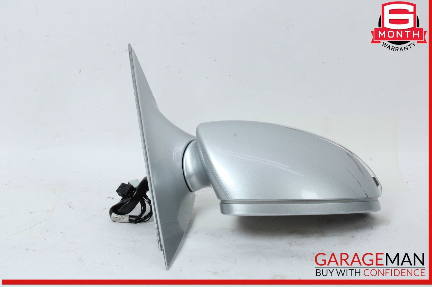 07-09 Mercedes W221 S550 S600 Front Right Side Door Rear View Mirror Silver OEM