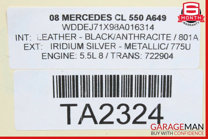 07-14 Mercedes W221 CL550 S550 Front Seat Adjustment Motor 0130002646 OEM