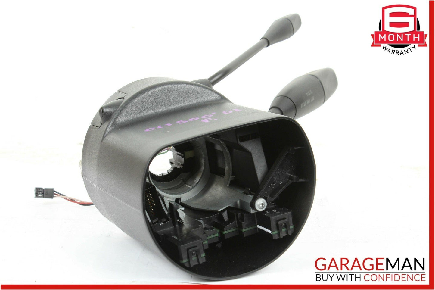 06-09 Mercedes W219 CLS500 Steering Column Control Switches Assembly Black OEM