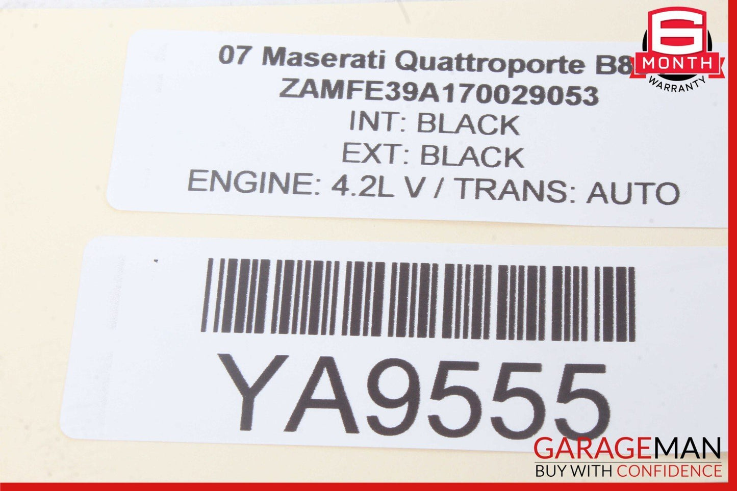 03-13 Maserati Quattroporte M139 Rear Right Side Exterior Door Handle OEM