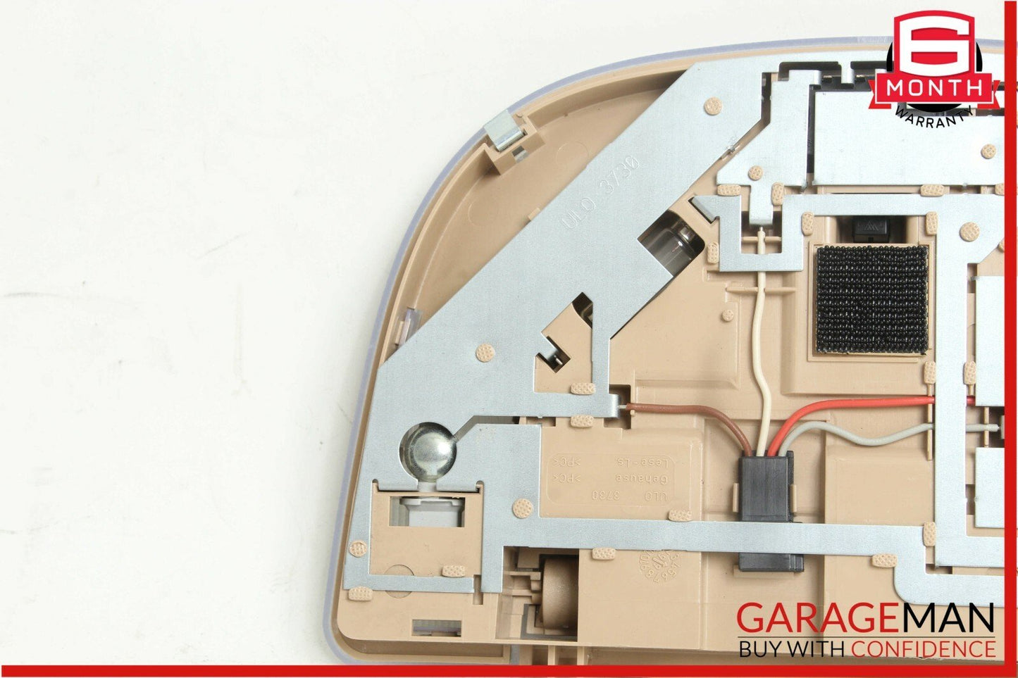 00-06 Mercedes W220 S500 Rear Right or Left Headliner Reading Map Dome Light Tan