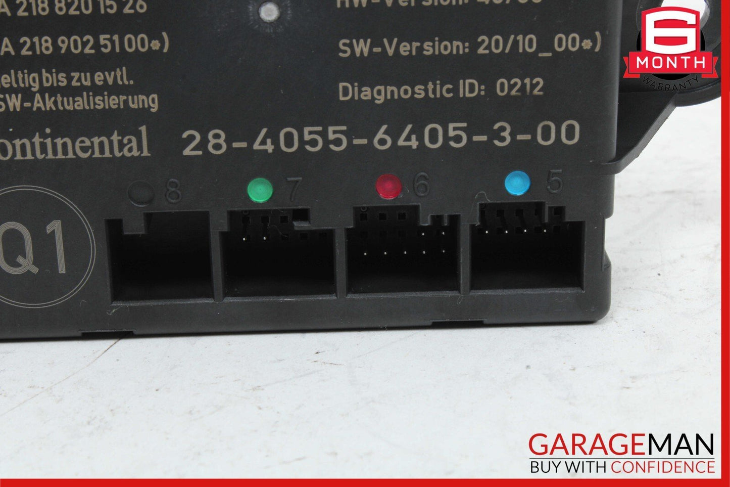 08-18 Mercedes W212 E350 CLS550 C300 C250 Rear Left Side Door Control Module