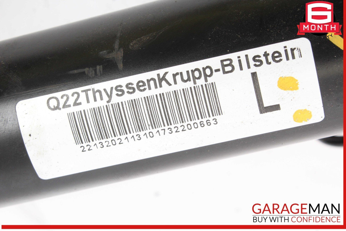 07-14 Mercedes W221 S550 CL550 Rear Left Air Suspension Shock Strut Airmatic