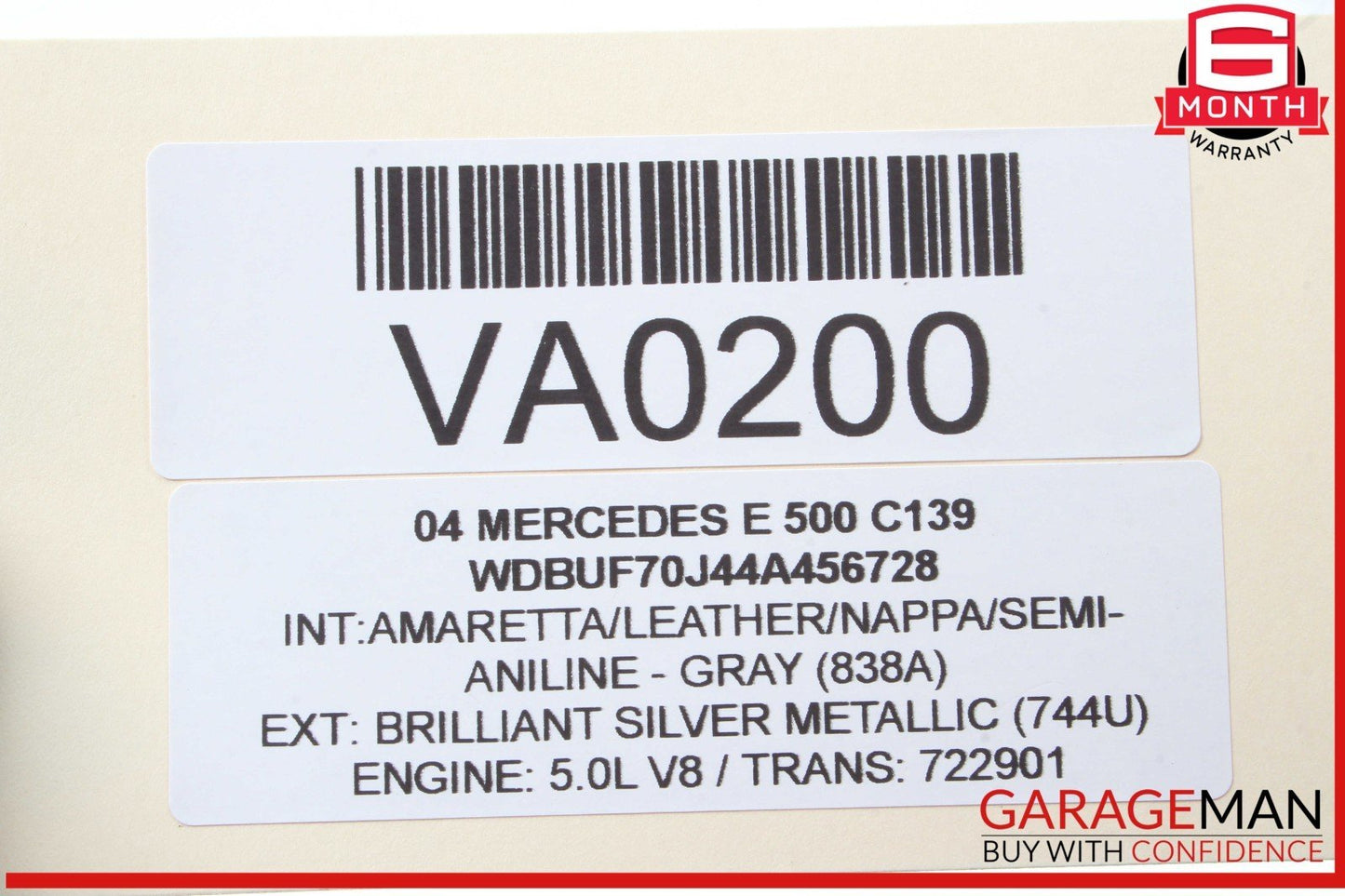 03-06 Mercedes W211 E500 Front Left or Right Headlight Level Control Module OEM