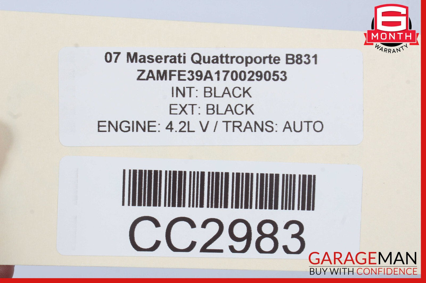 07-13 Maserati Quattroporte M139 Rear Differential Diff Axle Carrier OEM
