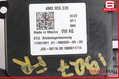 17-24 Audi Q7 A5 A4 Front Right Side Seat Occupant Sensor Module 4M0959339 OEM