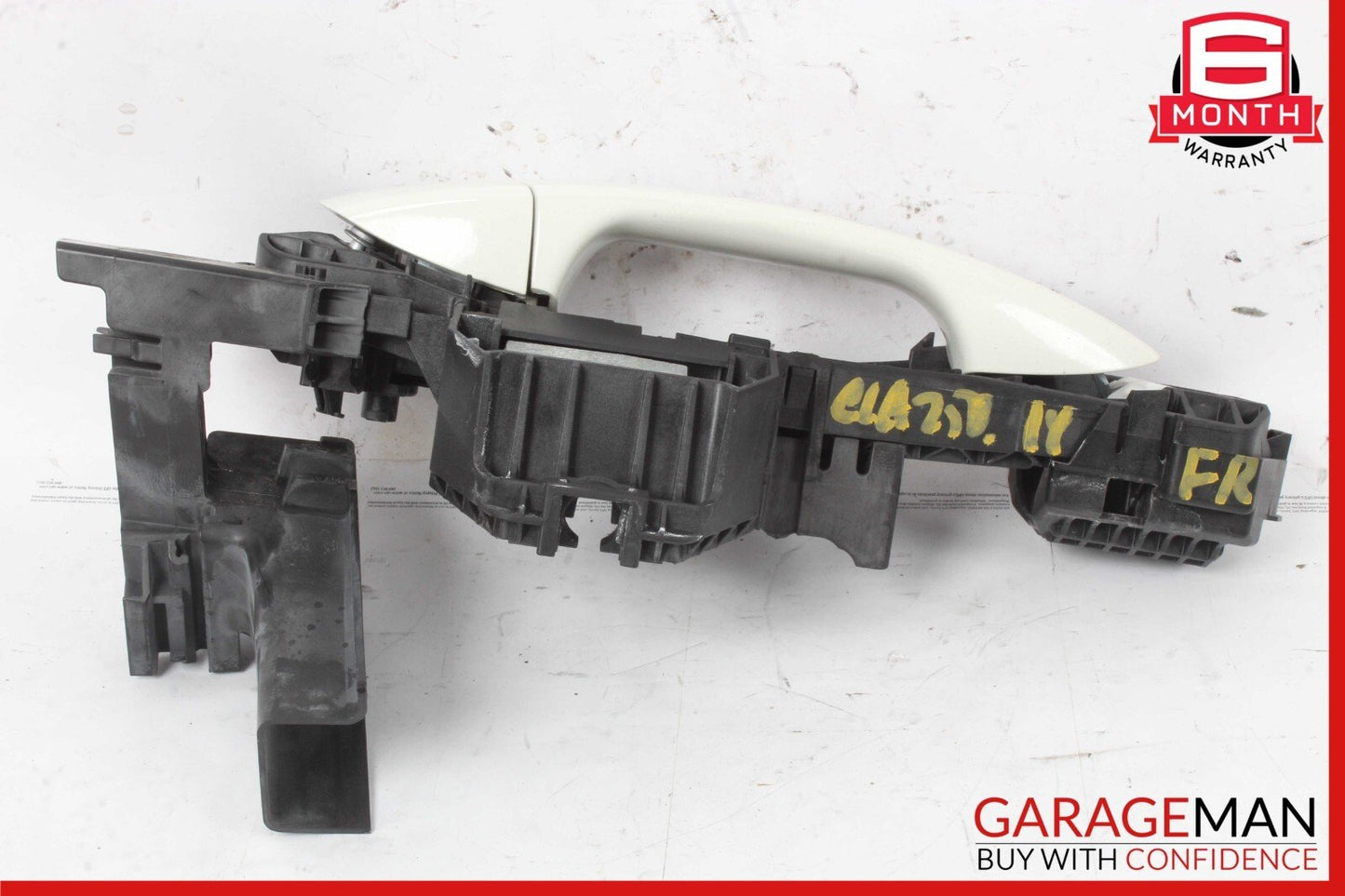 14-18 Mercedes W117 CLA250 Right Passenger Side Exterior Door Handle Assy White