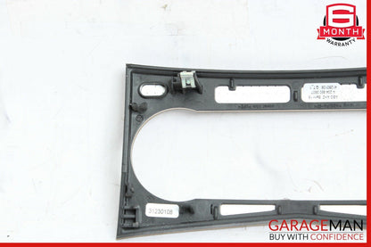08-11 Mercedes W204 C350 C250 A/C Climate Control Switch Trim Bezel Wood OEM