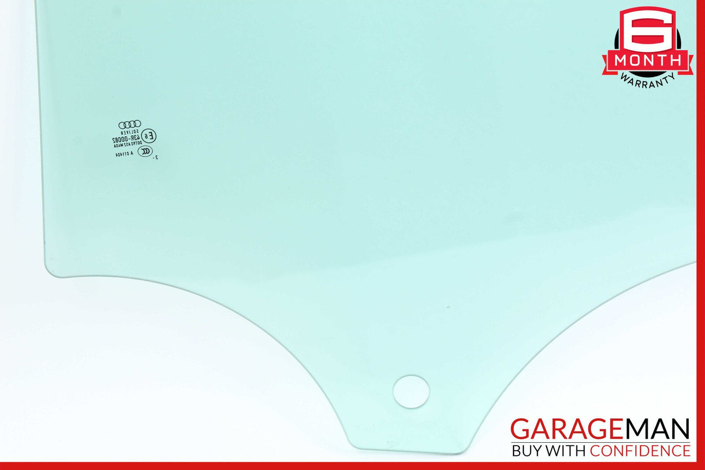 12-18 Audi A7 Rear Right Passenger Side Door Window Auto Glass OEM