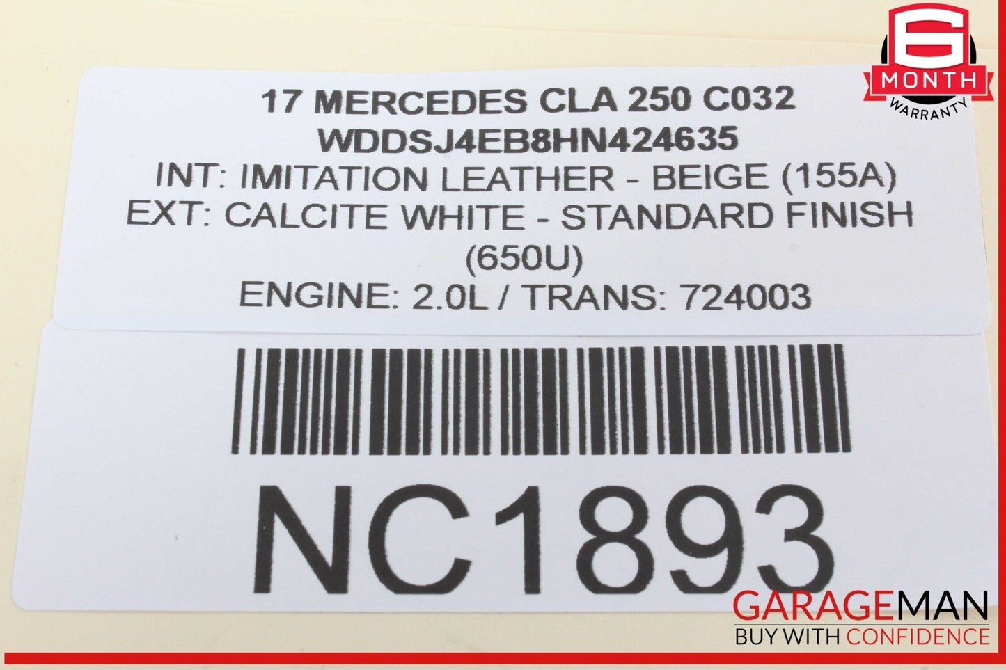 14-19 Mercedes W117 CLA250 GLA250 Throttle Accelerator Gas Pedal w/ Sensor OEM