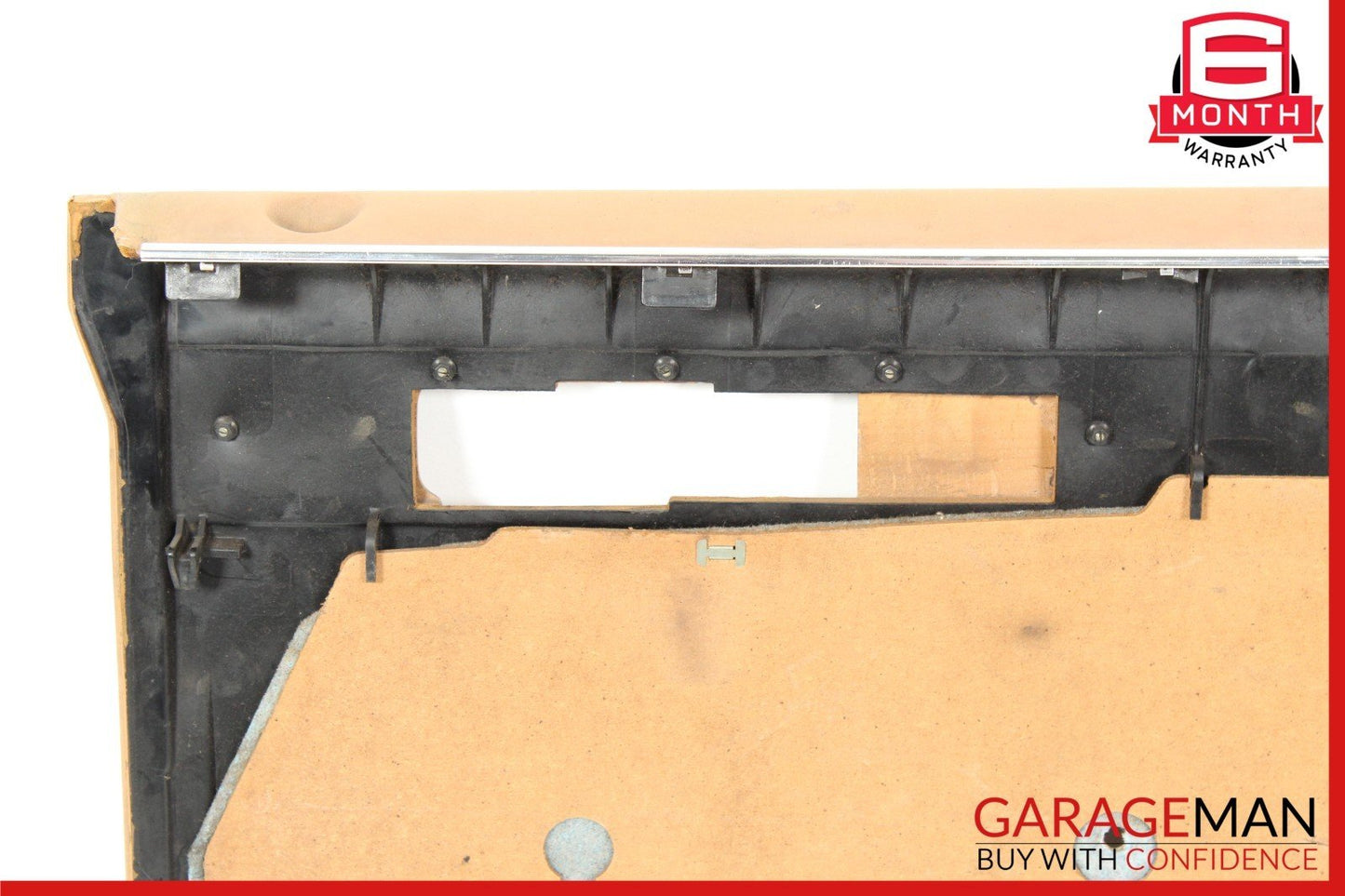 86-91 Mercedes W126 420SEL Rear Left Side Interior Door Trim Panel Cover OEM