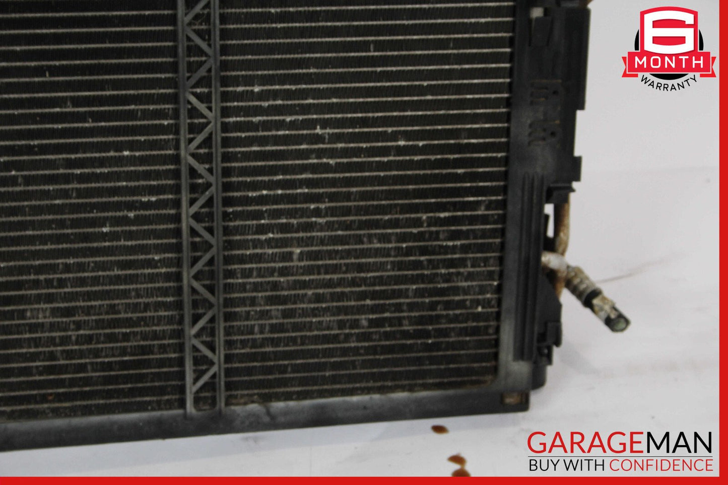 07-09 Mercedes S550 CL550 Engine Cooling Radiator A/C Condenser Shroud Assembly