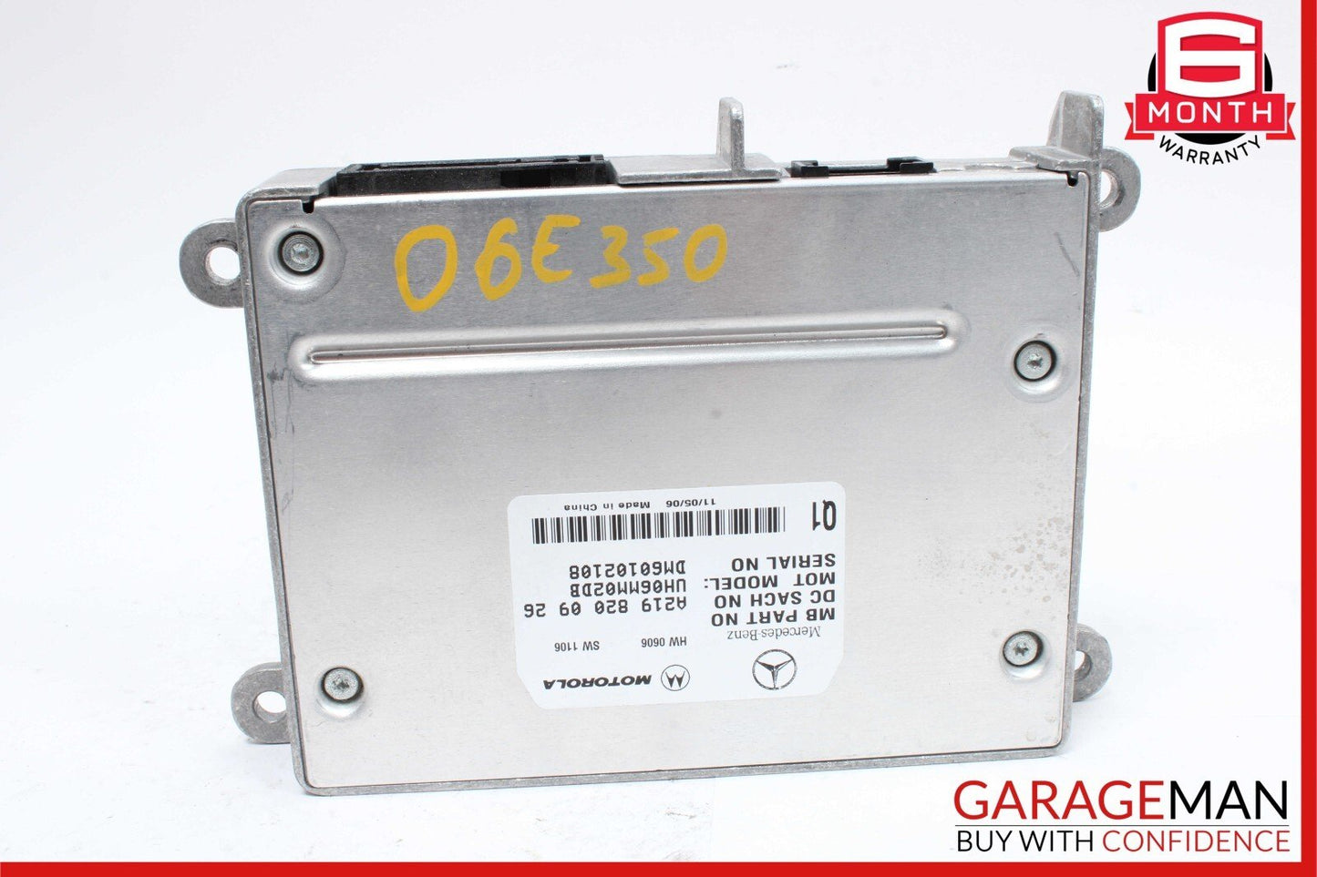 06-12 Mercedes GL450 E350 R350 E550 Communication Control Controller Module Unit