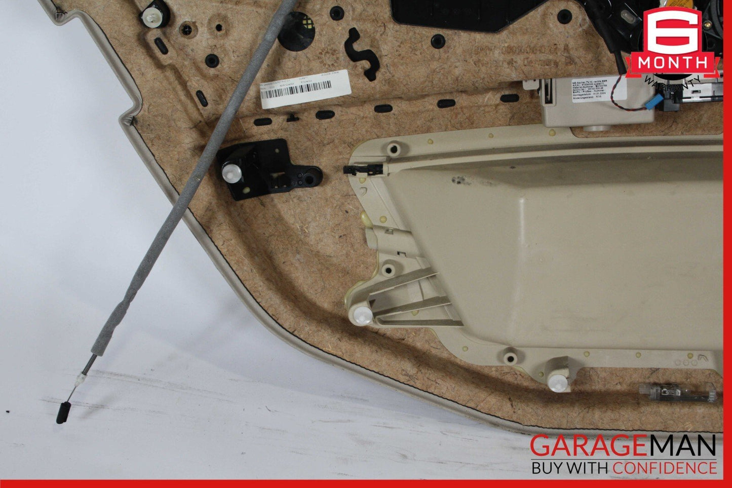 09-15 BMW 750I 750LI F01 F02 Rear Right Passenger Side Interior Door Panel Assy