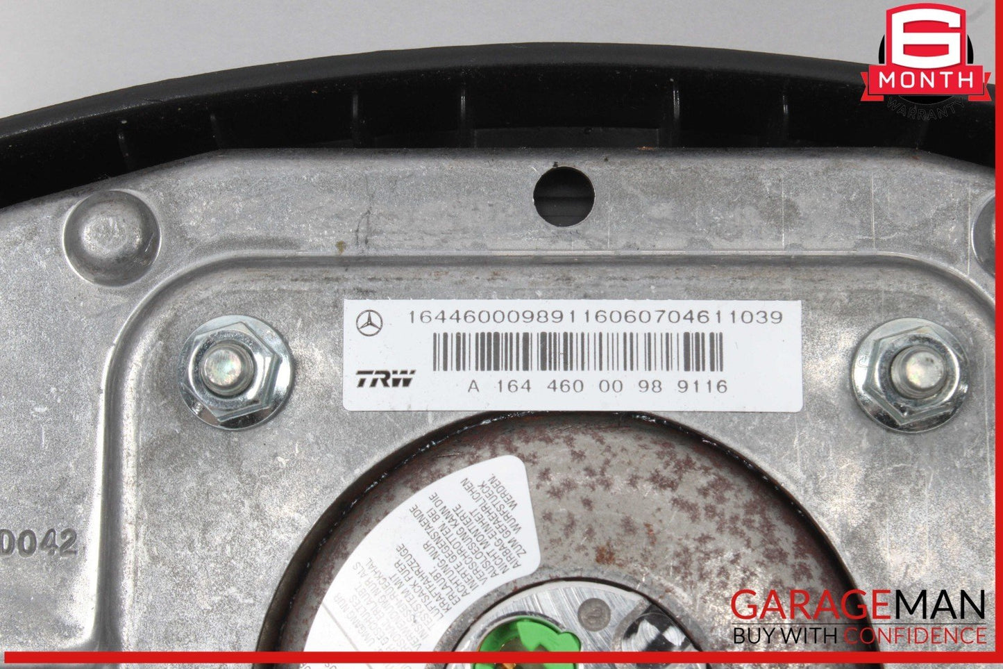 06-08 Mercedes X164 GL450 4MATIC Driver Side Steering Wheel Airbag Air Bag OEM