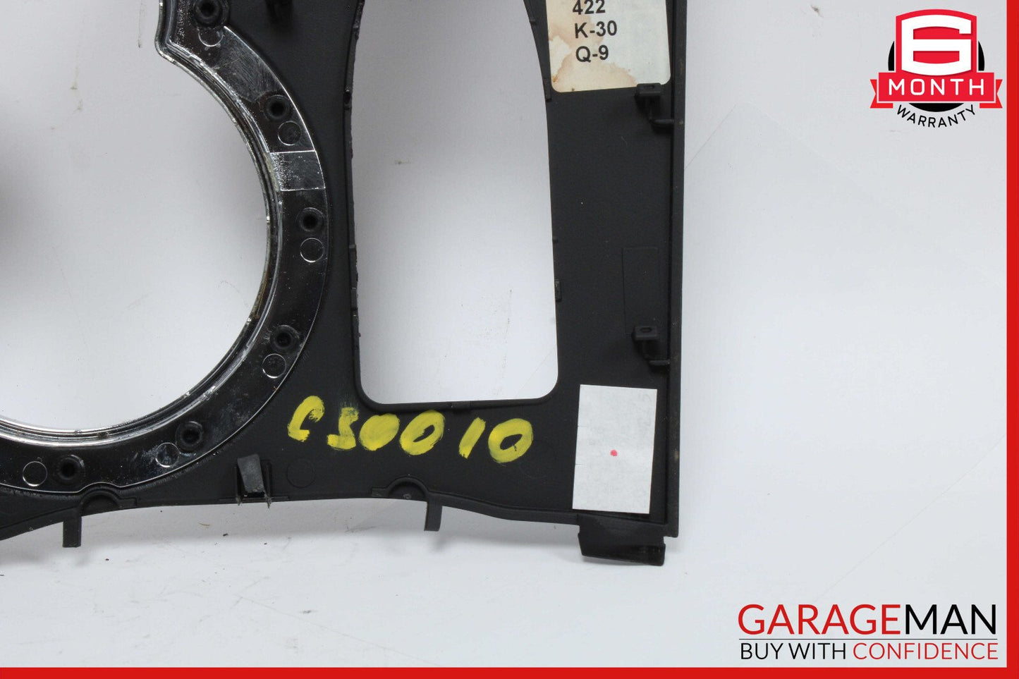08-11 Mercedes W204 C300 Center Console Cup Holder Bezel Trim OEM