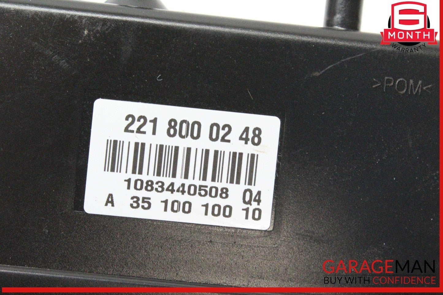07-14 Mercedes W221 S550 CL600 Trunk Seat Lumbar Vacuum Pump 2218000248 OEM