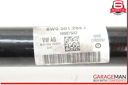 18-24 Audi S5 RS5 Rear Right Passenger Side CV Axle Driveshaft 8W0501204F OEM