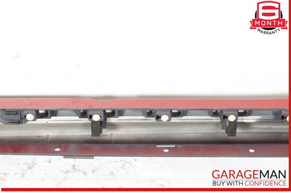 16-21 Jaguar XF Right Passenger Side Rocker Panel Skirt Red OEM