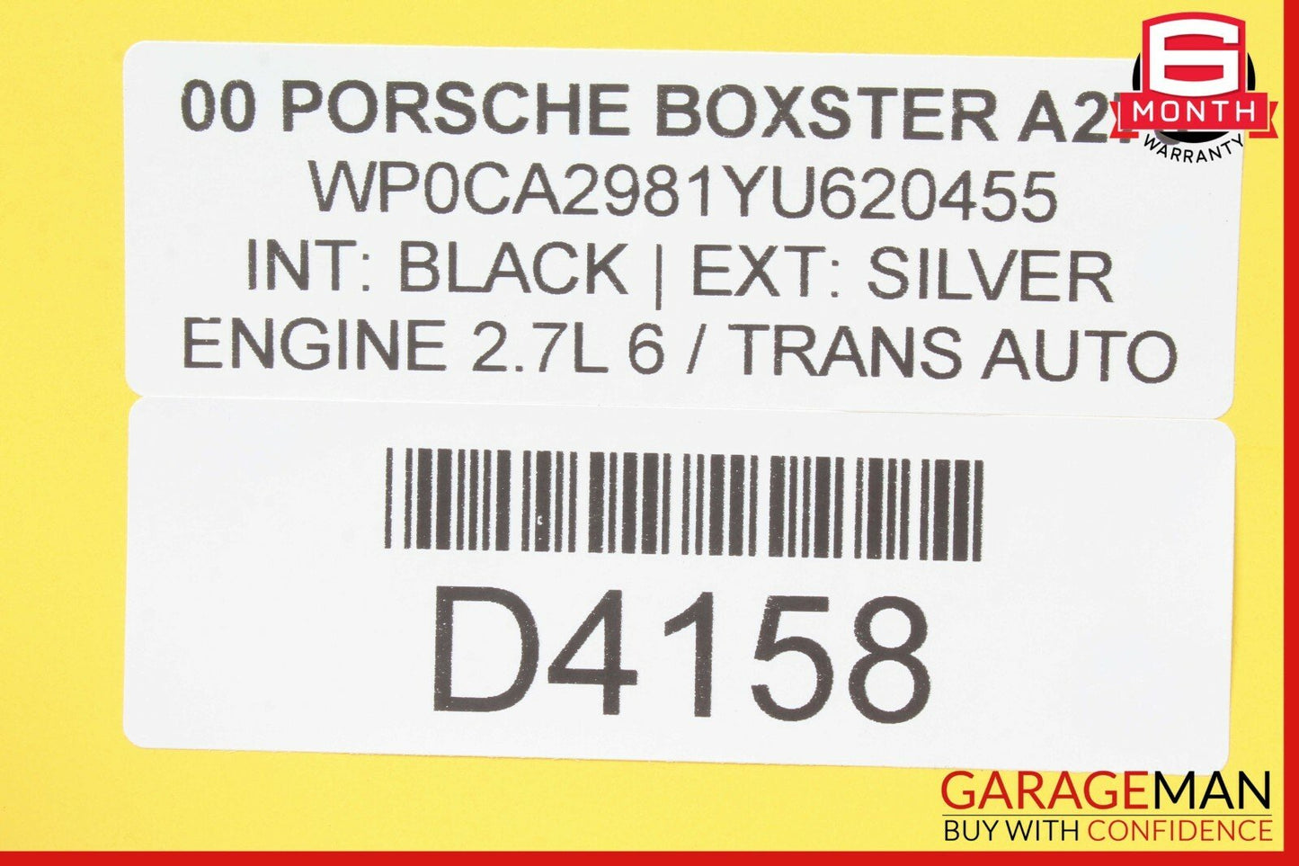 97-04 Porsche Boxster 986 Headlight Head Light Xenon HID Bulb Igniter Ignition