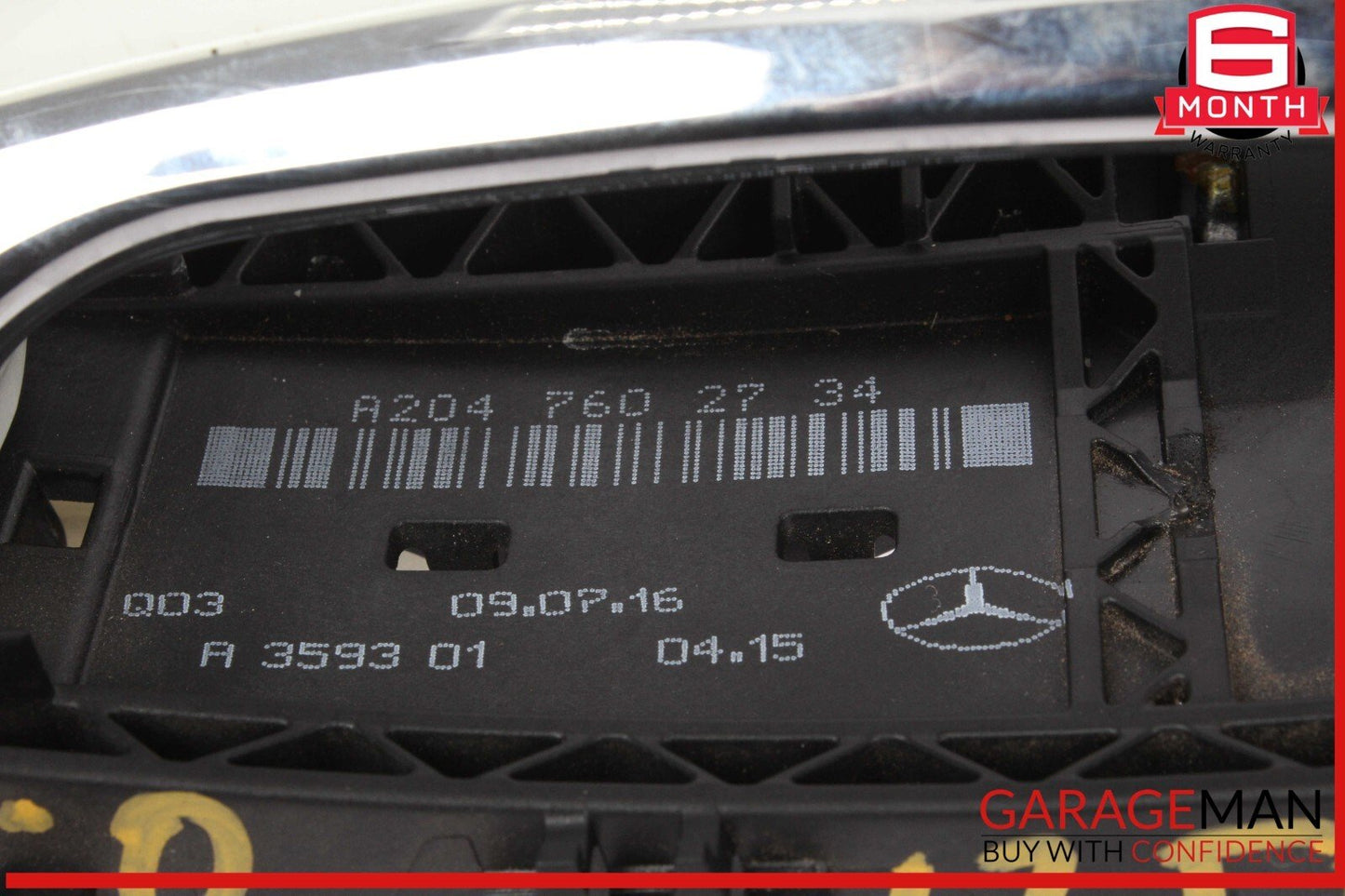 14-19 Mercedes W117 CLA250 Front Right Exterior Door Handle Keyless Go OEM